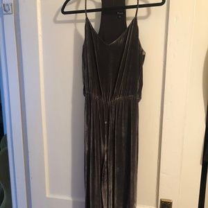 Madewell Velvet Cami Jumpsuit